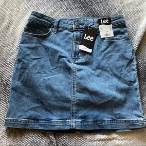 NWT Lee Denim Skort Size 6 Medium